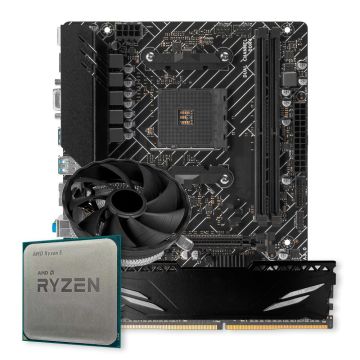 Kit Upgrade Gamer, AMD Ryzen 5 5600GT, A520M, 8GB DDR4