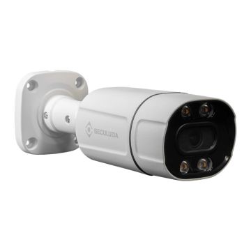 Camera Seculuda ColorVu IP, HD, 2MP, Branco, AHD-W-MFB204J