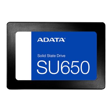 SSD Adata SU650, 256GB, 2.5, Sata III 6GB/s, Leituras 520MB/s, Gravacao 450MB/s, ASU650SS-256GT-R