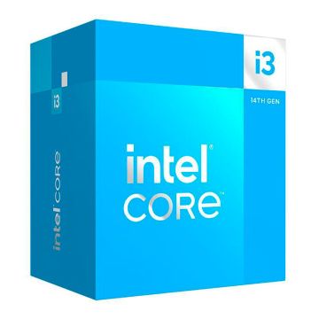 Processador Intel Core i3-14100, 4-Core, 8-Threads, 3.5GHz (4.7GHz Turbo), Cache 12MB, LGA1700, BX8071514100