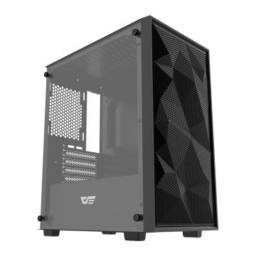Gabinete Gamer Aigo Darkflash M305 Mesh, Mid-Tower, Lateral de Vidro, Preto, DC-M305-MESH-B-HQ1