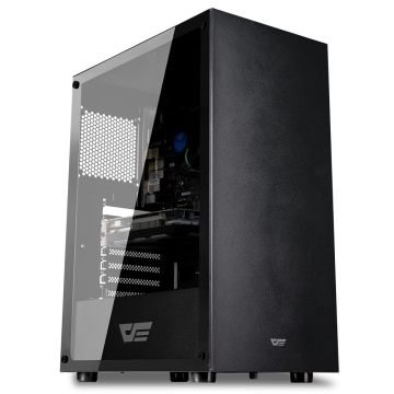 Computador Mancer, Intel i5-14400F, Radeon RX 550 4GB, 16GB DDR4, SSD 480GB