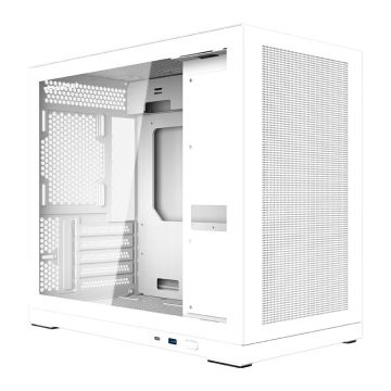 Gabinete Gamer Aigo Darkflash DS210, Mid-Tower, Lateral de Vidro, Branco, DS210-WHITE