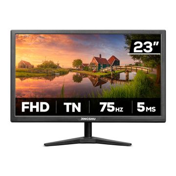 Monitor Jingshu 23, 23 Pol, FHD, 5ms, 75Hz, HDMI/VGA, JGS-OFFC23-JL01