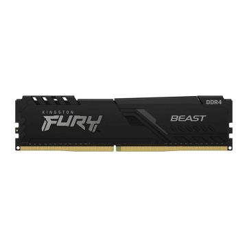 Memoria Kingston Fury Beast, 16GB (1x16GB), DDR4, 3200MHz, C16, Preto, KF432C16BB-16