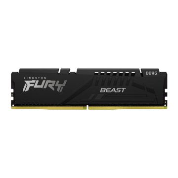 Memoria Kingston Fury Beast, 16GB (1x16GB), DDR5, 5600MHz, C40, Preta, KF556C40BB-16