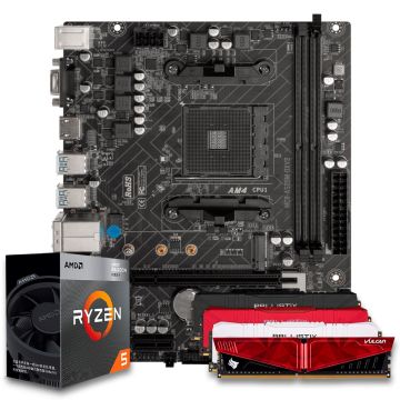 Mancer Kit upgrade, AMD Ryzen 5 3400G, A520M DDR4, 8GB