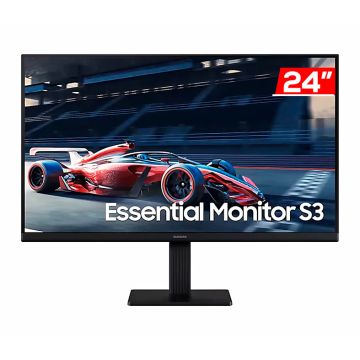 Monitor Samsung Essential S3, 24 Pol, IPS, FHD, 5ms, 100Hz, HDMI, LS24D300GALMZD