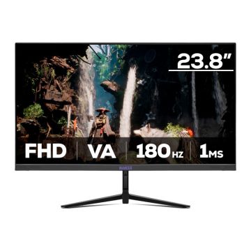 Monitor Gamer Mancer Valak Z185S, 23.8 Pol, VA, Curvo, FHD, 1ms, 180Hz, HDMI/DP, MCR-VKZ185S-BL01