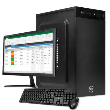 PC Home Completo Mancer, AMD Ryzen 3 3200G, 8GB DDR4, SSD 120GB + Monitor