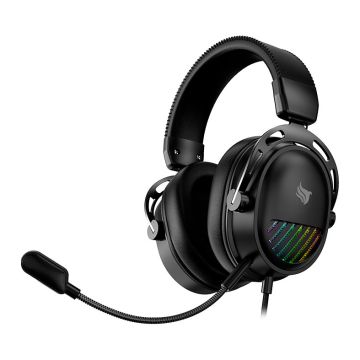 Headset Gamer Pichau Azuris, Drivers 50mm, Preto, PCH-AZRS-BL01