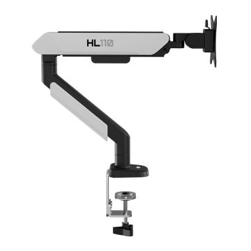 Suporte Articulado Para Monitor Pichau HL110, 17 Pol a 42 Pol, Preto e Branco, PCH-LOT110-BL01