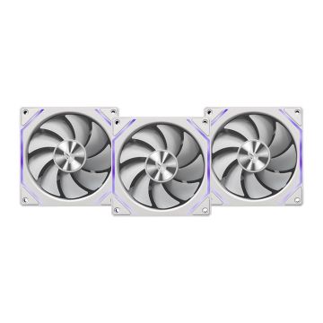 Kit Ventoinha Pichau Ventus NX, ARGB, 3x120mm, Branco, PCH-VTNX3-WH01