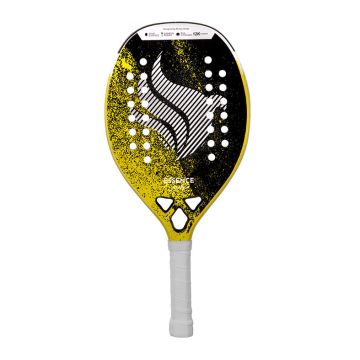 Raquete de Beach Tennis Pichau Golden Cove 12K Carbon 28 Furos, PES-RKT-GLD