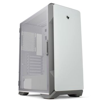 Gabinete Gamer Pichau Pouter 3 Lateral De Vidro Branco, PG-P03-WT