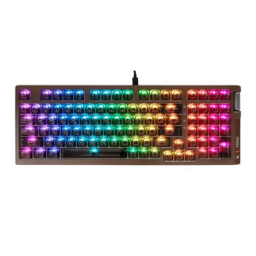 Teclado Mecanico Gamer Pichau Sonne, RGB, Switch Vermelho, Marrom, PG-SNM-RGB01