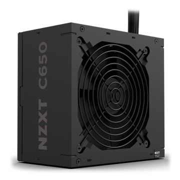 Fonte NZXT C650 Gold, 650W, 80 Plus Gold, PFC Ativo, Preto, PS-2406-OEM