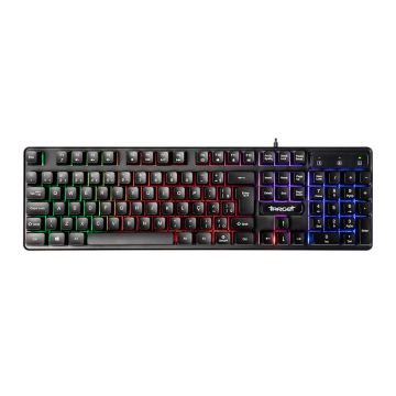 Teclado Gamer TGT M18L, Rainbow, ABNT2, Preto, TGT-M18L-RBW01