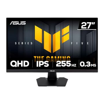 Monitor Gamer Asus TUF Gaming, 27 Pol, Fast IPS, QHD, 0.3ms, 255Hz, ELMB Sync, HDMI/DP, VG27AQME5F