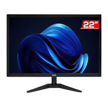 Monitor VST 22, 22 Pol, FHD, 5ms, 75Hz, HDMI/VGA, VST-VST22-BL01