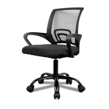 Cadeira Office Zinnia Hera L, Preto, ZNO-HRAL-BK02