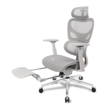 Cadeira Office Zinnia Montreal SL, Cinza, ZNO-MNTSL-BL03