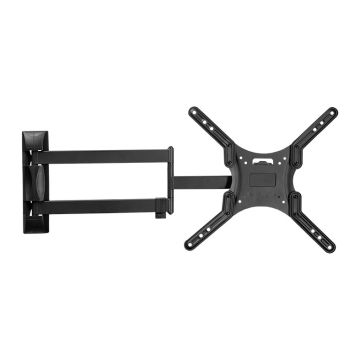 Suporte Articulado Para Monitor e TV Zinnia SMT100, 17 Pol a 55 Pol, Preto, ZNO-SMT100-BL01