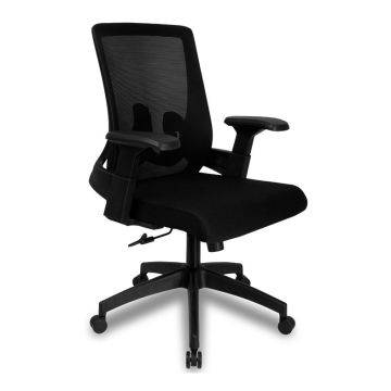 Cadeira Office Zinnia Valencia Pro, Preto, ZNO-VLCP-PRO