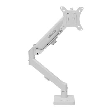 Suporte Articulado Com Pistao a Gas Para Monitor Zinnia Nimbo 110, 13 Pol. a 32 Pol., Branco, ZNO-ZNNBO110-WH01-V2