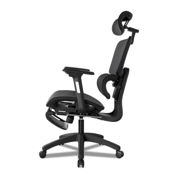 Cadeira Office Zinnia Montreal L, Preta, ZNO-MTLL-BL02