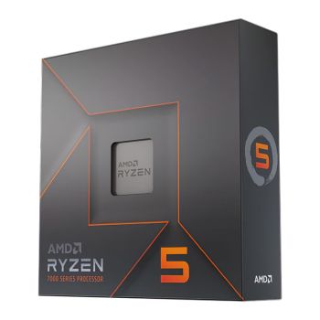 Processador AMD Ryzen 5 7600X, 6-Core, 12-Threads, 4.7GHz (5.3GHz Turbo), Cache 38MB, AM5, 100-100000593WOF