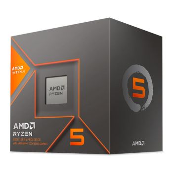 Processador AMD Ryzen 5 8600G, 6-Core, 12-Threads, 4.3GHz (5.0GHz Turbo), Cache 22MB, AM5, 100-100001237BOX