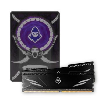 Kit Memória Ram 16GB DDR4 (2x8) + SSD 480GB