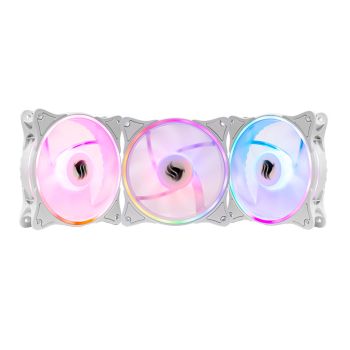 Kit Ventoinhas Pichau Dual Ring P1, ARGB, 3x120mm, Branca, PG-DRP-WH01